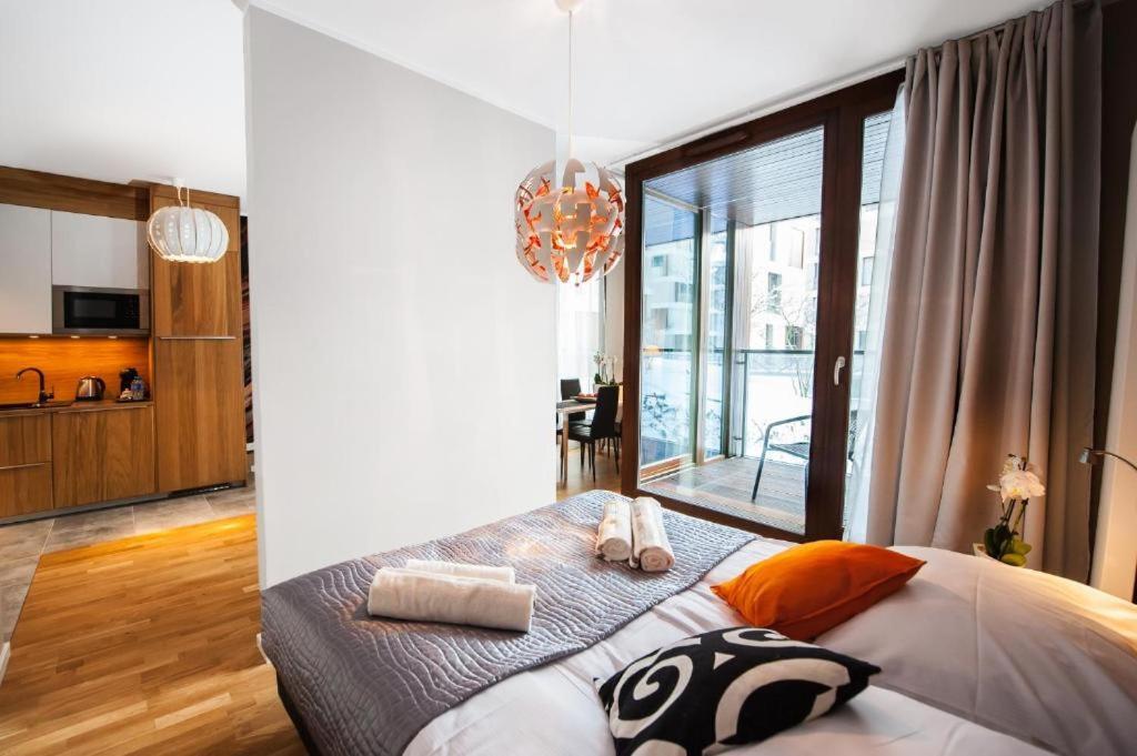 ורשה Deluxe Apartments Free Parking מראה חיצוני תמונה